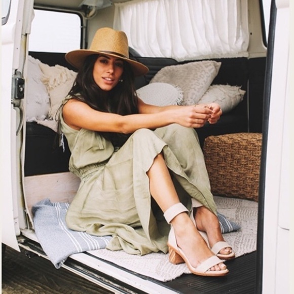 Frye Classic Cream Brielle Zip Block Ankle Heels - Picture 16 of 16